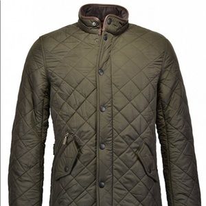Barbour Powell Quilted Jacket Olive